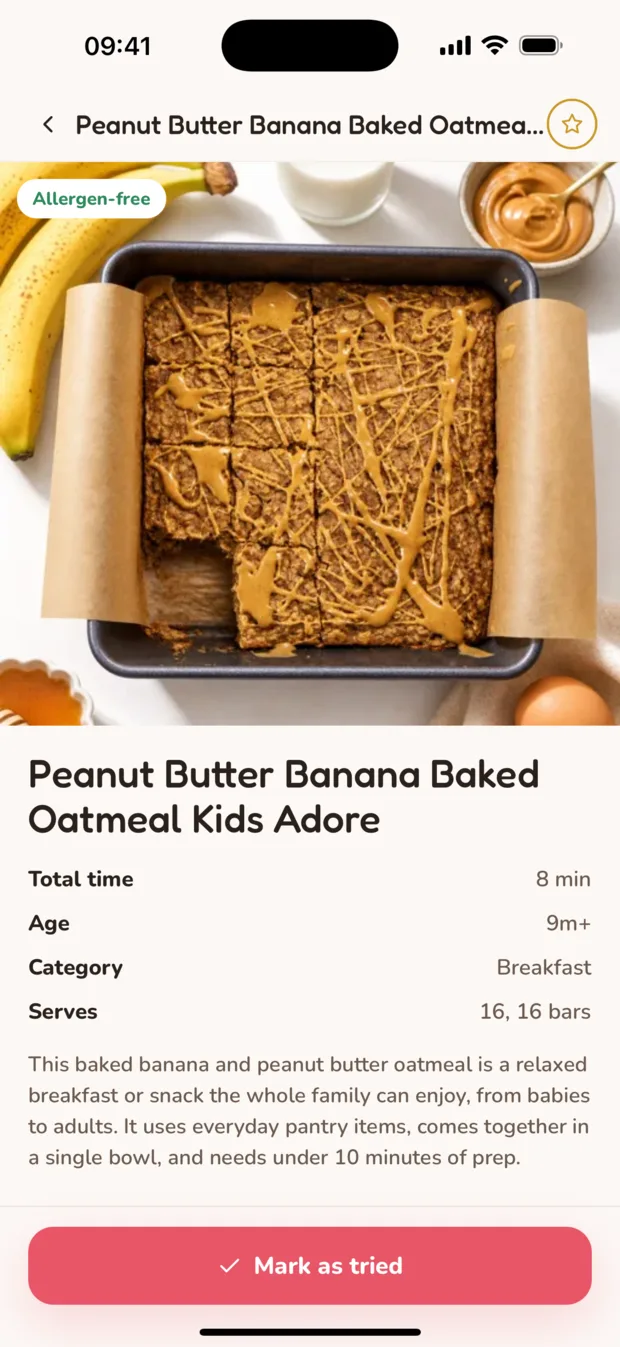 Step-by-step recipe